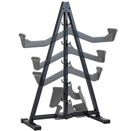 LAT Pulldown Storage,LAT Bar Organizer,LAT Pulldown Attachments.Attachment Storage Rack for Mag Grip - Home Gym Fitness Heavy Duty A-Frame Stand and Gym Wall Storage.（Pay attention to the spacing between hooks when hanging items） - color: Blue-AS