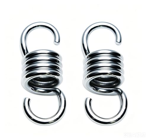 Heavy Duty Spring Hammock Chair Swing Hook Suspension Extension - size: Spring - 7MM - 100MM