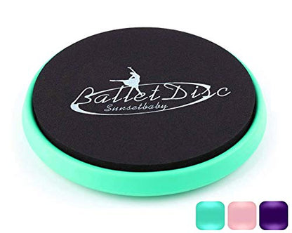 Sunsetbaby Ballet Turn Board for Dancers -Turn Disc to Improve Balance and Pirouette - Training Equipment for Dancers, Ice Skaters, Gymnasts and Cheerleaders