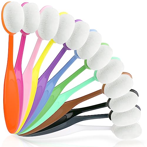 Yoseng 12 pcs Ink Blending Brushes for Card Making,0.86 Inches Brush Heads | Soft Pure White Bristles,Color-coded Handles,Easy Ink Blending,for Scrapbooking,Stamping,Stenciling,Artists & Crafters - color: 12 Color