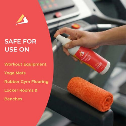SwaytAway Fitness Mat Mist with Towel, 4oz Travel Size, 1 Pack, Citrus - size: 4 oz - 1 Pack