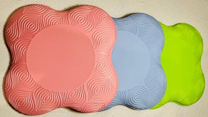 2-Pack Yoga Knee Pad Cushion - Extra Thick Foam Pads for Knees, Elbows, Wrists, Hands, and Head Cushioned Knee Pad for Yoga Non-Slip Yoga Knee Pads Knee Support Pad for Yoga Yoga Knee Pad Set for Joint Comfort High-Density Yoga Knee Cushions