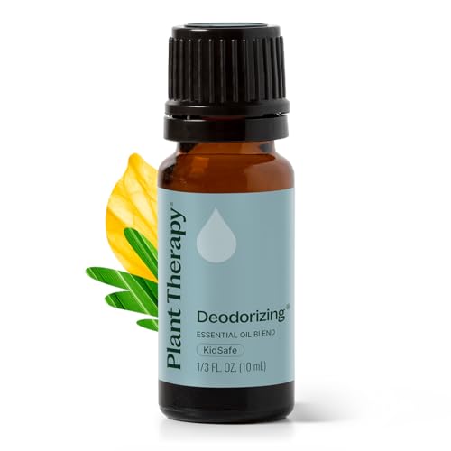 Plant Therapy Deodorizing Essential Oil Blend 10 mL Ideal for Cleaning | Pure Essential Oils, Undiluted, Ideal for Household Cleaning & Deodorizing - size: 0.33 Fl Oz (Pack of 1)