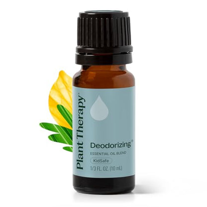 Plant Therapy Deodorizing Essential Oil Blend 10 mL Ideal for Cleaning | Pure Essential Oils, Undiluted, Ideal for Household Cleaning & Deodorizing - size: 0.33 Fl Oz (Pack of 1)