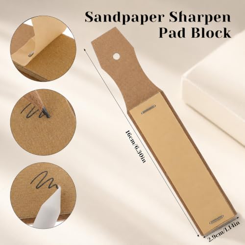 Blending Stump Tortillions Kit Sketch Drawing Art Accessories 9Pcs | Reusable Washable Sponge Pen Sandpaper Sharpener Charcoal Graphite Pencil Shading Rubbing Student Soft Felt Tool Set