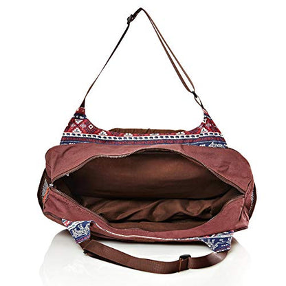 #DoYourYoga Full-Zip Extra Large Yoga Mat Tote Bag with Multi-Functional Storage Pockets for Sports Gym Pilates »Vimalaa« - color: Indian Elephant