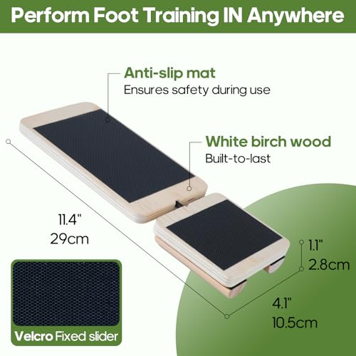 Adjustable Angle Ankle Axis Balance Board & Strengthener for Ankle Sprain