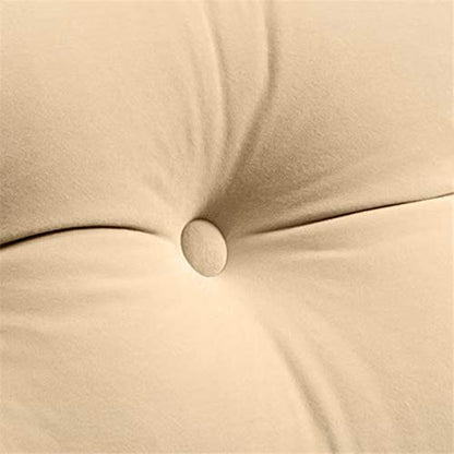 Peachwell Triangular Reading Bed Rest Pillow Large Bolster Cushion Headboard Backrest Wedge Pillow with Removable Cover and Two Large Side Pockets (Beige, Twin: 39 x 8 x 20 inches) - color: Beige, size: Twin: 39 x 8 x 20 inches