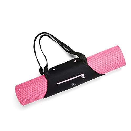 Oak and Reed Yoga Mat Carrier - 15x9 inches - Black