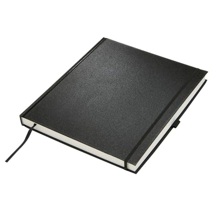 KINGART Hardcover Jumbo Sketchbook – 10.75 x 12.5 Inch, 1-Pack – 150 Sheets (68 lb / 100 GSM), Heavyweight Acid-Free Paper – Durable Smyth-Sewn Art Journal for Mixed Media