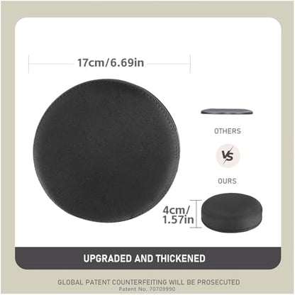Yoga Knee Pad, 1.57 Inch Thick, Memory Foam and EPE Foam, Waterproof and Non-Slip, for Knees Elbows Wrist Hands Head Yoga Pilates Work Out Kneeling Pad, Exercise Mat 2 - color: Black