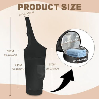 Yoga Mat Bag, Yoga Mat Carrier Fits Most Size Mats, Multi-Functional Tote With Pockets