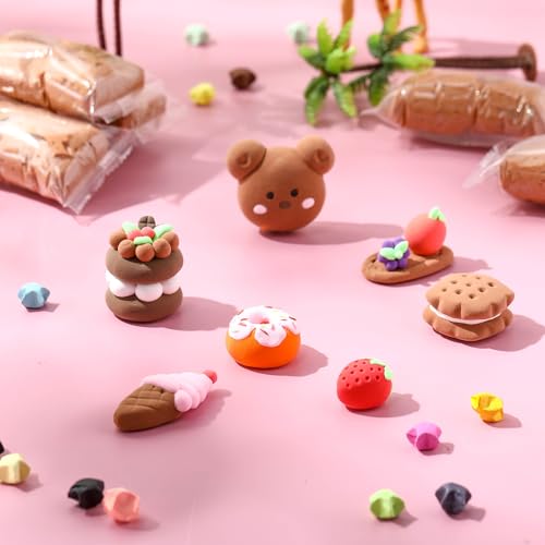 WinnerWhy 72 Pcs Air Dry Clay Bulk 38oz Air Dry Modeling Clay Soft DIY Ultra Light Modeling Clays Magic Foam Crafts for Sculpting Kids Gifts Party School Supplies for Crafts Artisti (Light Brown) - color: Light Brown