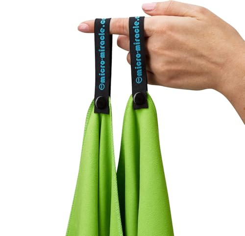 2-Pack Microfiber Towel - XXL Travel Quick Dry and Extra Soft Microfiber Towels, Lightweight and Compact for Gym, Swim Practice, Travel, Backpacking, Camping, RV, Beach, Camping - color: Green