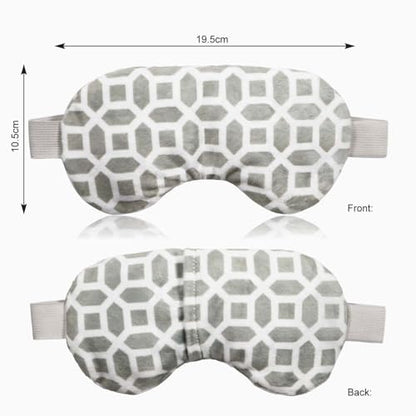 2in1 Heated/Ice Eye Mask Moist Heat Eye Mask Lavender Flaxseed Sinus Pillow