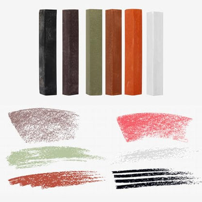 H & B 50PCS Drawing Sketch Pencils Art Supplies Kit with A5 Sketchbook | Pro Graphite, Charcoal Pencils & Pastel Kit, Travel Art Case Set, Ideal Drawing Set for Artists, Beginners and Adults
