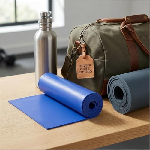 Resistance Band Portable Elastic Fitness Stretch Band for Yoga, Pilates, Home Strength Training and Athletic Tension Exercises - color: Blue