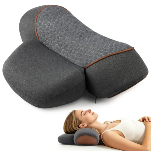 3 in 1 Heated Neck Massage Pillow Support for Neck Hump