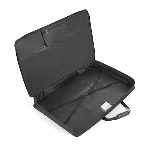 1st Place Products Premium Art Portfolio Case - 24" x 36" - Soft Sided - Steel Frame - Waterproof & Tear Resistant - Artwork, Photography, Sketch, LCD, Monitor, Solar Panel - Shoulder Straps & Handles - size: 24x36