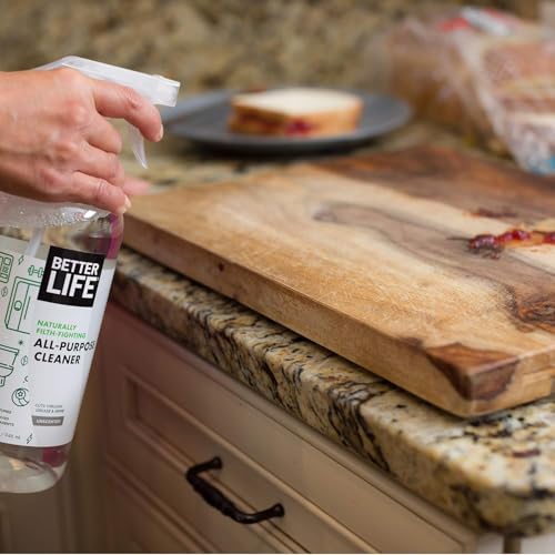 Better Life All Purpose Cleaner - Multipurpose Home and Kitchen Cleaning Spray for Glass, Countertops, Appliances, Upholstery & More - Multi-surface Spray Cleaner - 32oz Unscented - size: 32 Fl Oz (Pack of 1)