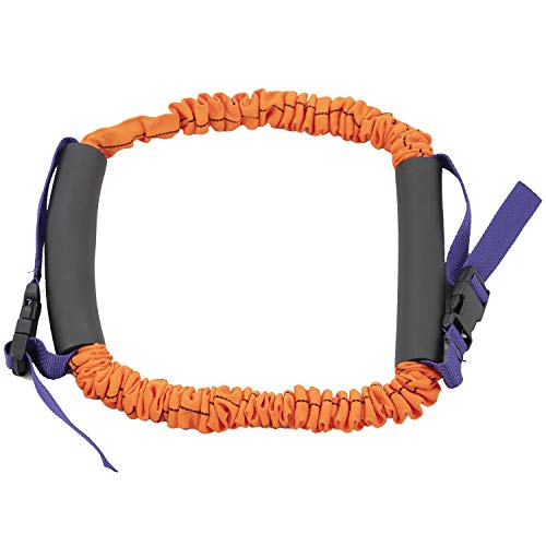 Stroops Deluxe Loop Slastix Resistance Bands for Professional Athletes and Beginners | Superior Exercise Bands for Strength Training, Full Body Workouts, and Home Gym Fitness - color: Orange, size: Very Light