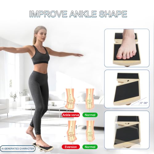 Adjustable Ankle Balance Board for Ankle strengthener & Stability Training