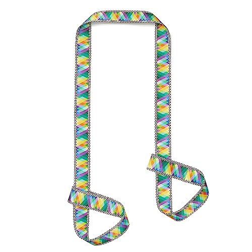 ZOOEASS Yoga Mat Strap, Adjustable Durable Yoga Mat Carrier & Stretching Strap, Multiple Color Choices - color: Color15, size: 5.9feet