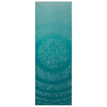 Gaiam Yoga Mat Classic Print, 4mm Non-Slip Mat - color: Under the Sea