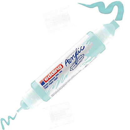 edding 5400 Acrylic 3D Double Liner, Pastel Blue - color: Pastel Blue Mat