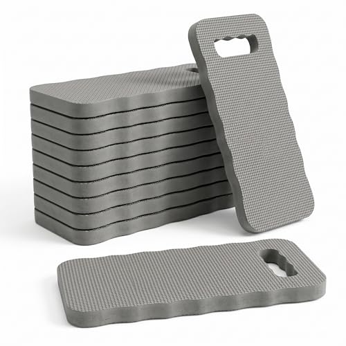 10 Pcs Garden Kneeling Pads, 16 x 7.1 in Thick Foam Waterproof Knee Mats | Multi-Functional Cushions For Gardening, Kneeling, Praying, Baby Bathing, Yoga, Exercise And Household Tasks