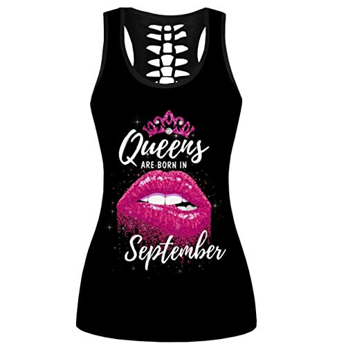 Women’s Sugar Skull Yoga Outfits for Women 2 Piece Sets, Summer Tank Tops Leggings Workout Activewear for Girls - color: Black-g, size: Small