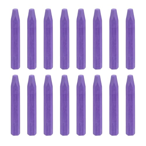 MECCANIXITY 16PCS Oil Pastels Set, Soft Oil Colored Drawing Pastels Chalk Vibrant Color for Artists Art Supplies for Beginners Teachers, Purple - color: Purple