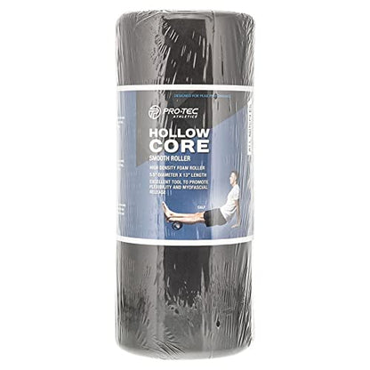 Pro-Tec Athletics Foam Roller, Deep Tissue Massage Roller for Recovery, Therapy, Flexibility, Circulation, and Muscle Release - size: Hollow Core, 5.5" x 13"