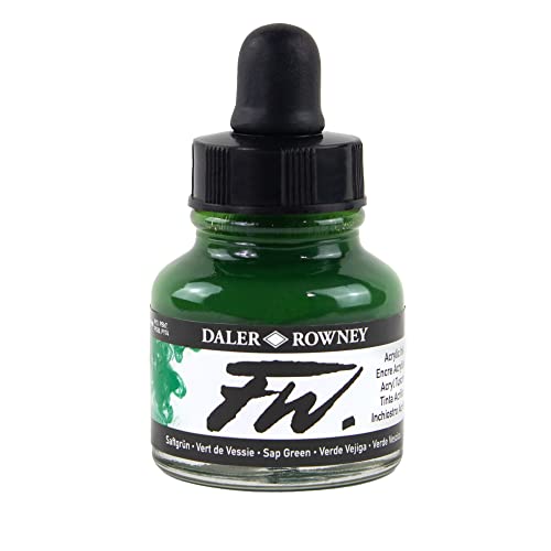 FW Acrylic Ink Saftgrün - color: Sap Green