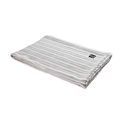 Hugger Mugger Cotton Yoga Blanket - Multi-Gray- Soft but Firm, Cofortable Support, Great Prop for Yoga - color: Multi-gray