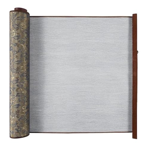 SEAMEW Magic Canvas - Water-Activated Reusable Chinese Calligraphy Cloth, 4 Chic Colors Washable Microfiber for Kids Beginners Adults Sage Blue-Green Floral - color: Sage Blue-Green Floral