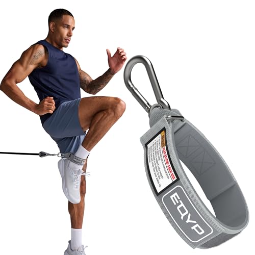 EQYP Power Tube Accessories – Handles, Door Anchor, Ankle Strap for Resistance Bands