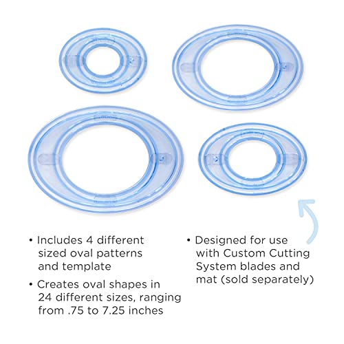 Custom Cutting System Patterns by Creative Memories (Oval (Set of 4)) - size: Oval (Set of 4)