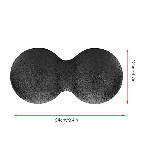 EPP Foam Massage Ball, Firm High Density Deep Tissue Massage Ball for Myofascial Release Trigger Point Therapy for Muscle Soreness Recovery Yoga Fitness Athletes (24x12cm Double Ball) - size: 24x12cm Double ball