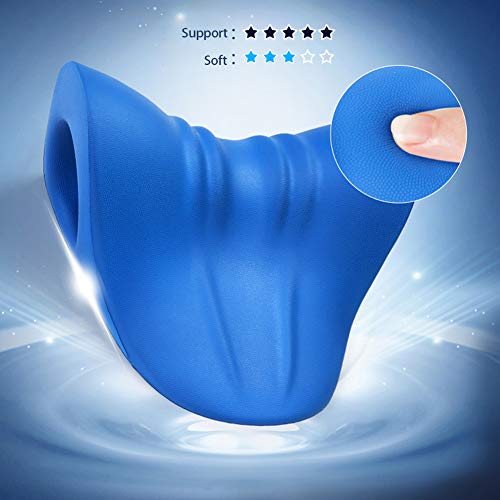 RESTCLOUD Neck and Shoulder Relaxer, Cervical Traction Device for TMJ Pain Relief and Cervical Spine Alignment, Chiropractic Pillow Neck Stretcher