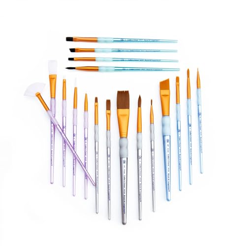 Royal Brush Crafter's Choice Variety Brush Value Set, Multicolor