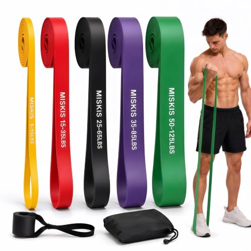 Resistance Bands for Working Out, 5-Level Pull Up Assistance Bands Set