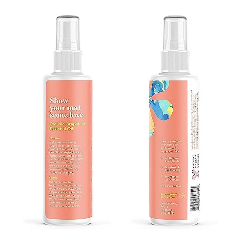 ASUTRA Yoga Mat Cleaner Spray (Calming Citrus), 4 fl oz