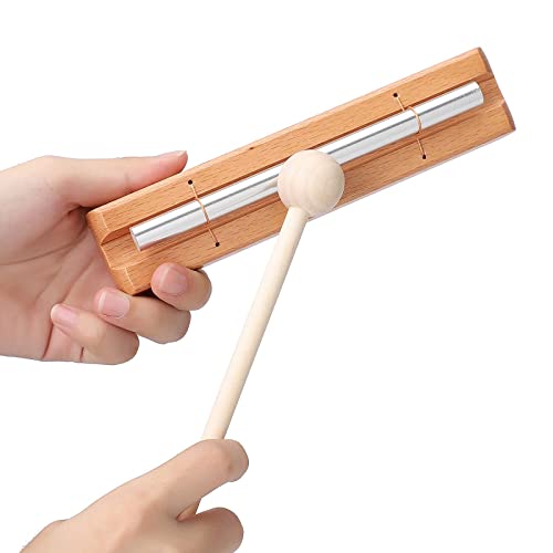 Musfunny Energy Chimes Hand Bells: Solo Tone Chime Music Instrument - color: Tone 1