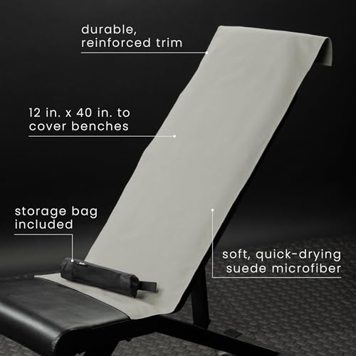 S&T INC. Gym Travel Towel, 1 Pack, Cooling Towels for Camping, Yoga, Home and Gym Bag, 1 Storage Bag Included, 12 Inch x 40 Inch, Microfiber, Grey - color: Grey (1 Pack)