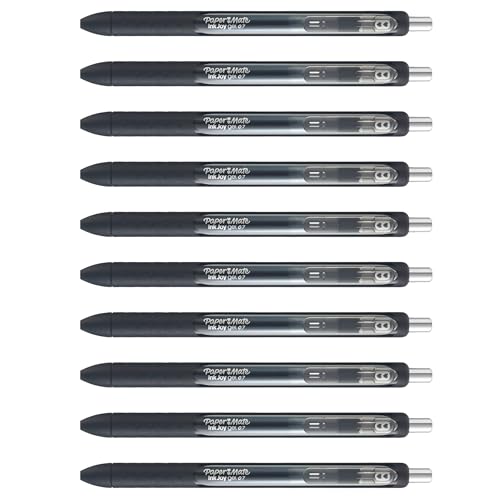 Paper Mate InkJoy Gel Pens | Medium Point (0.7mm) | Black Ink | 12 Count
