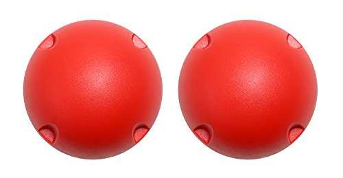 CanDo 10-1761-2 MVP Balance System, Level 2, Red Ball Pack of 2 - color: Red: Easy, size: 2 Balls
