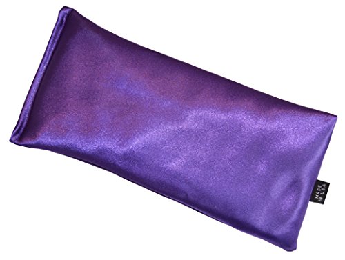 Silk Eye Pillow- Lavender Eye Pillow - Eye Pillows Aromatherapy - Perfect for Meditation and Relaxation (Amethyst) - color: Amethyst