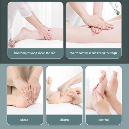Full Body Massage Mat with Heat | 3D Lumbar Traction & Relaxation | Shiatsus Neck Massager with Massage Points | Electric Massage Pad with Timer | Body Stretching & Circulation fit 1.4 m-9.m