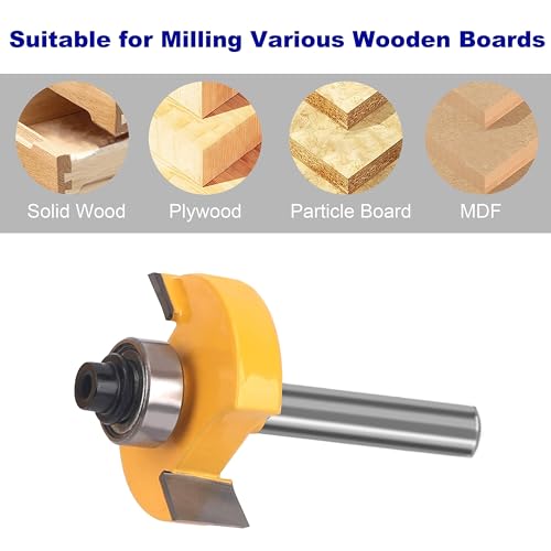 PLATINUMEDGE Router Bits Set, Tungsten Carbide Router Bits Set 1/4 Shank, Router Bit Kit for DIY, Woodworking Project, 35 Piece Set with Premium Aluminum Carry Storage Case - size: 35 Piece - 1/4 Inch Shank